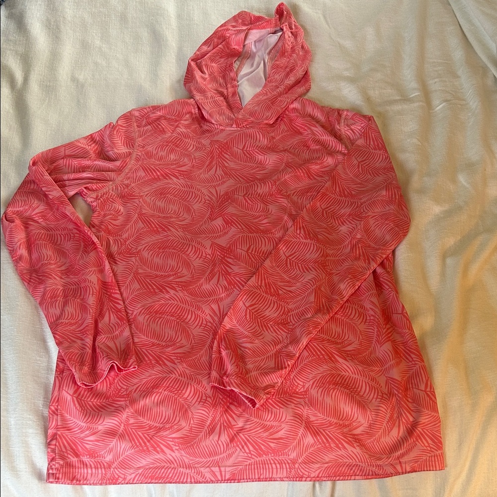 Bass Pro Shops Pink Patterned Hoodie